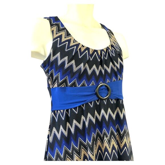 Perception Petite Women's Multicolored Fully Lined Dress Size P/S - Picture 2 of 6